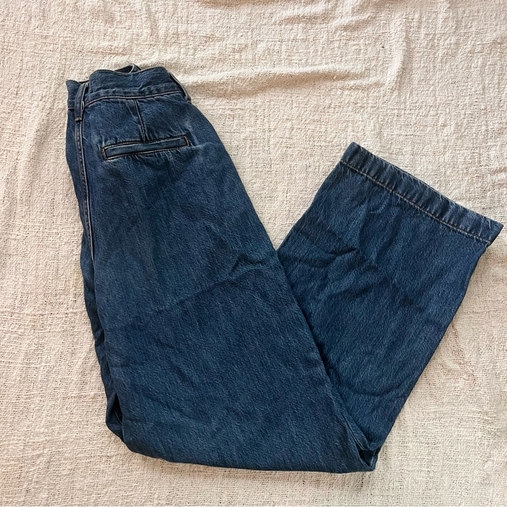 Madewell The Harlow Baggy Straight Wide-Leg Jean in Fairson Wash - Picture 5 of 6